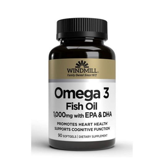 Windmill Omega 3 Fish Oil / 90 Cápsulas