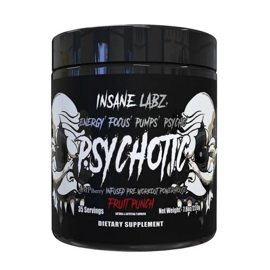 Pre entreno Psychotic Black